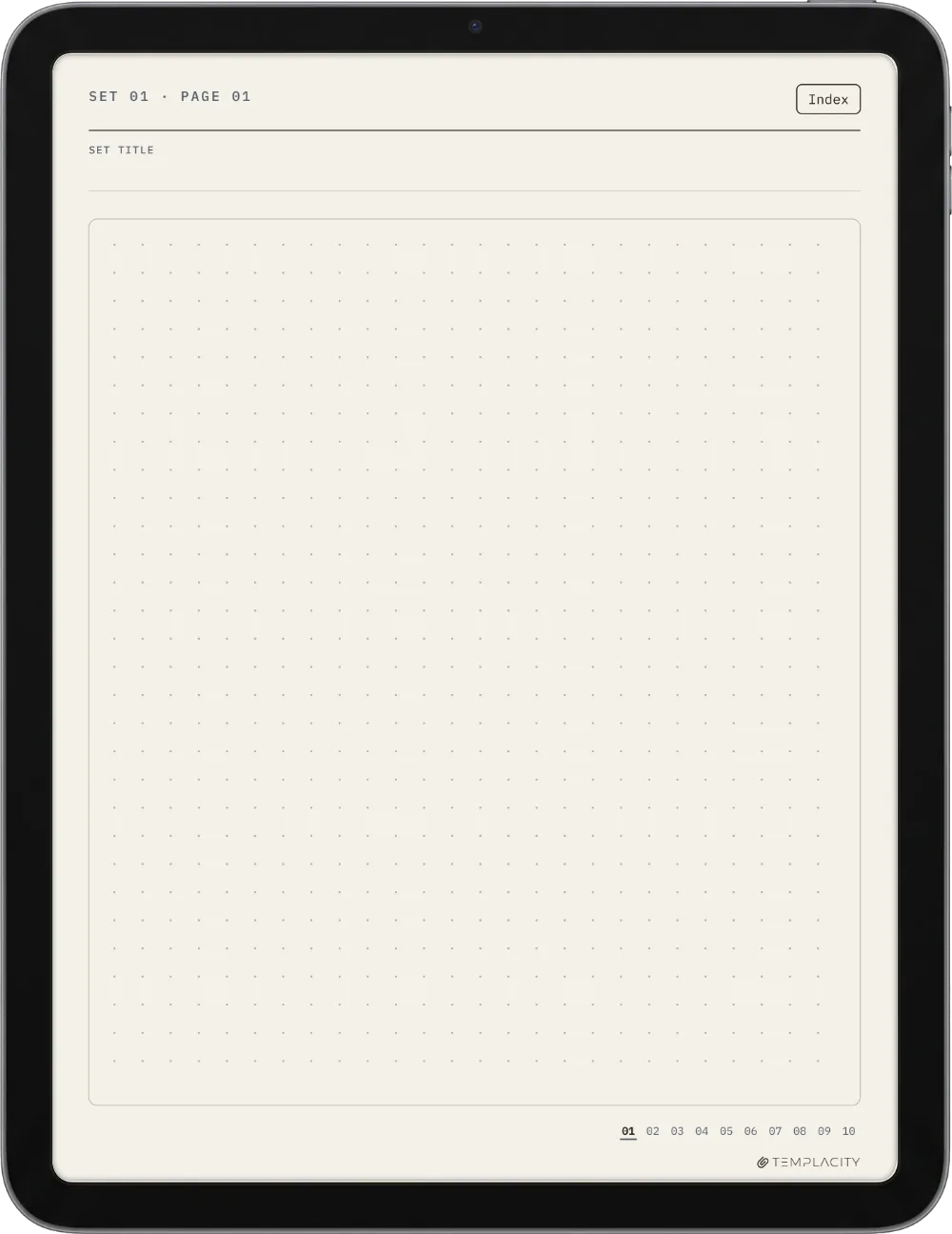 The Planner · Notebook System iPad page 2