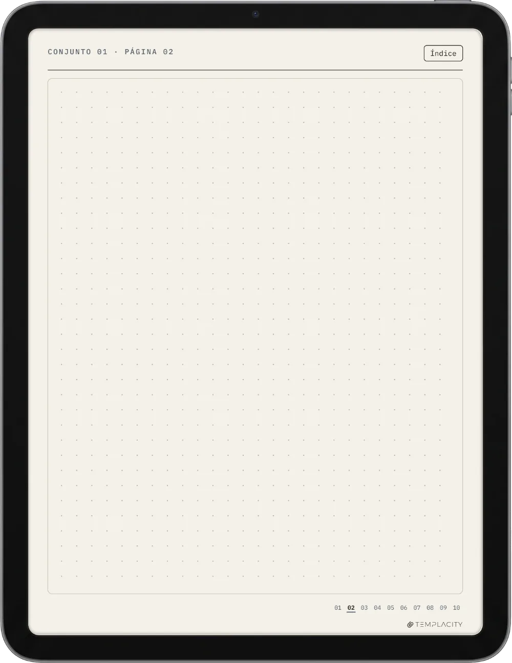 The Planner · Notebook System iPad página 3
