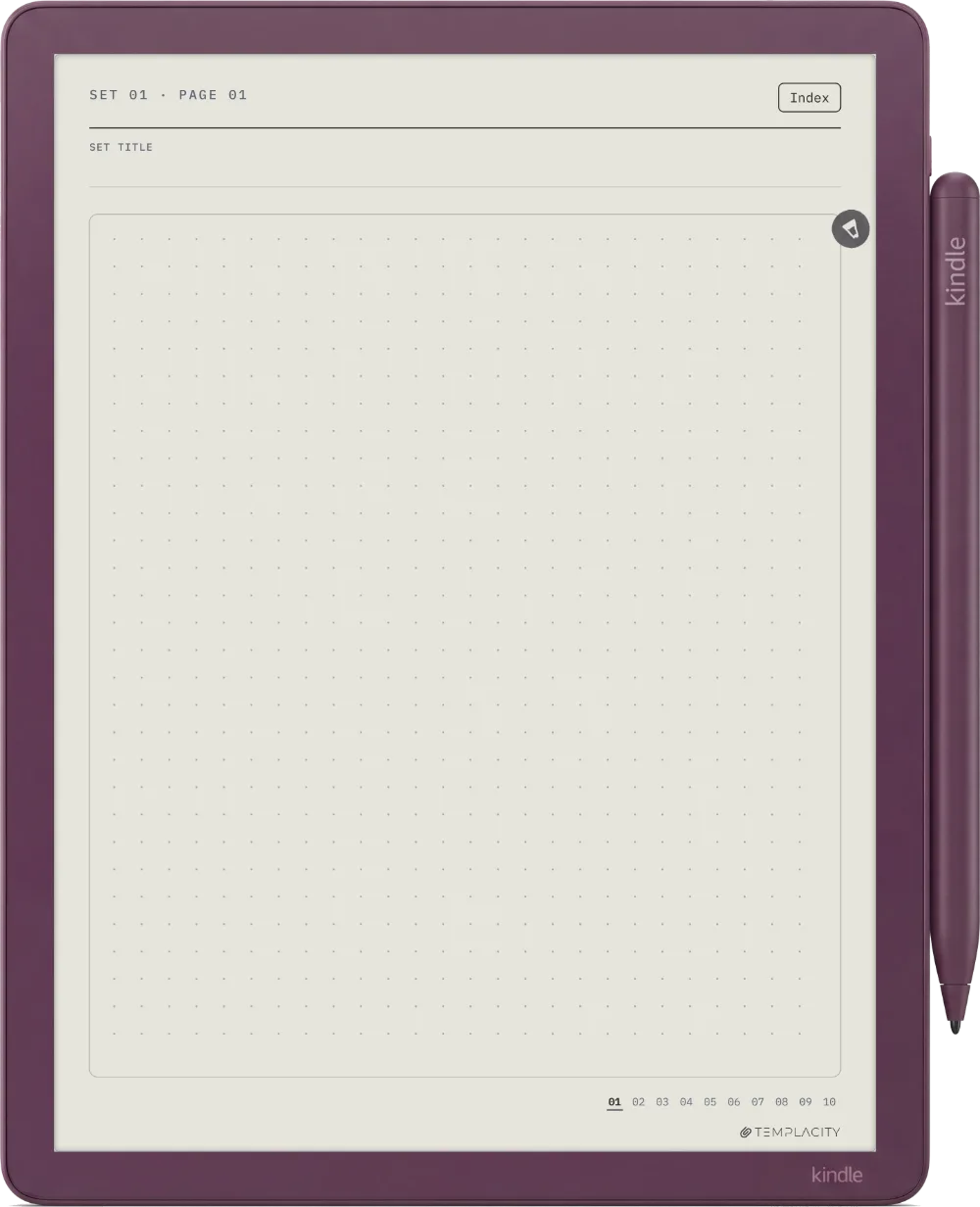 The Planner · Notebook System Kindle Scribe Colorsoft page 2