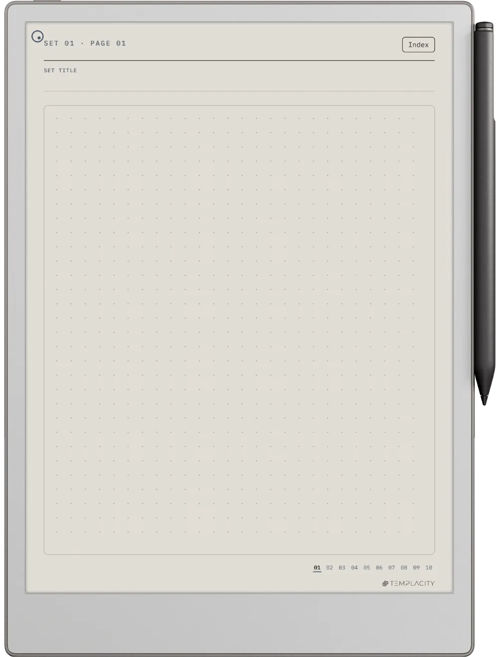 The Planner · Notebook System reMarkable Paper Pro page 2