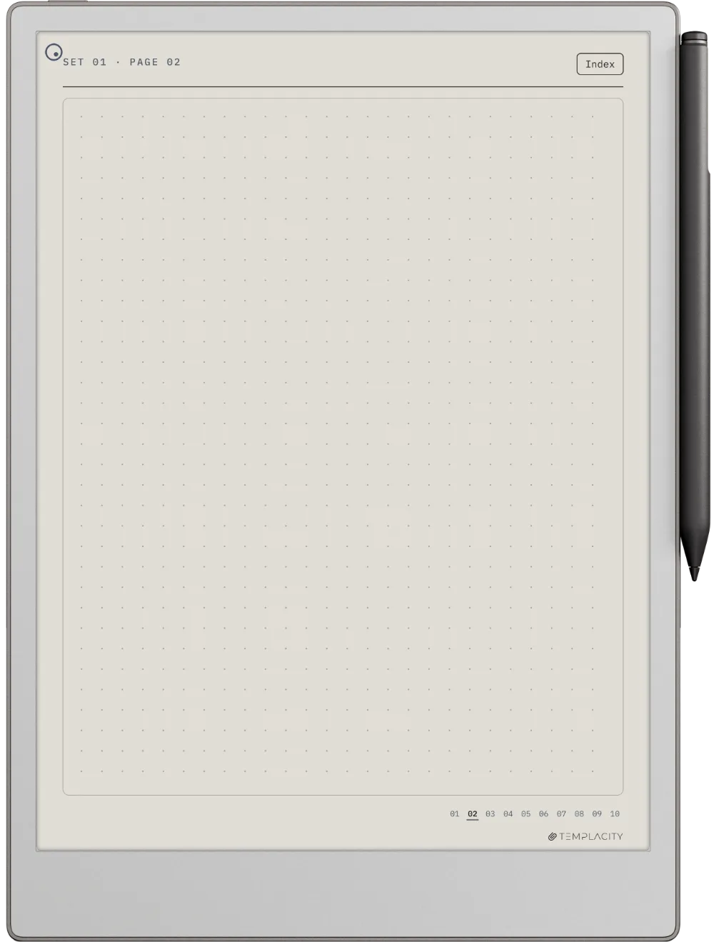 The Planner · Notebook System reMarkable Paper Pro page 3