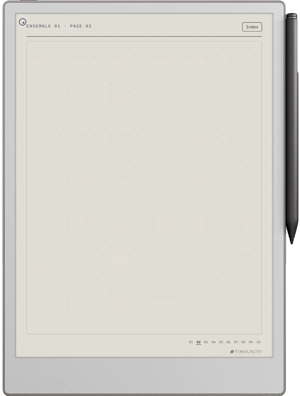 The Planner · Notebook System reMarkable Paper Pro page 3