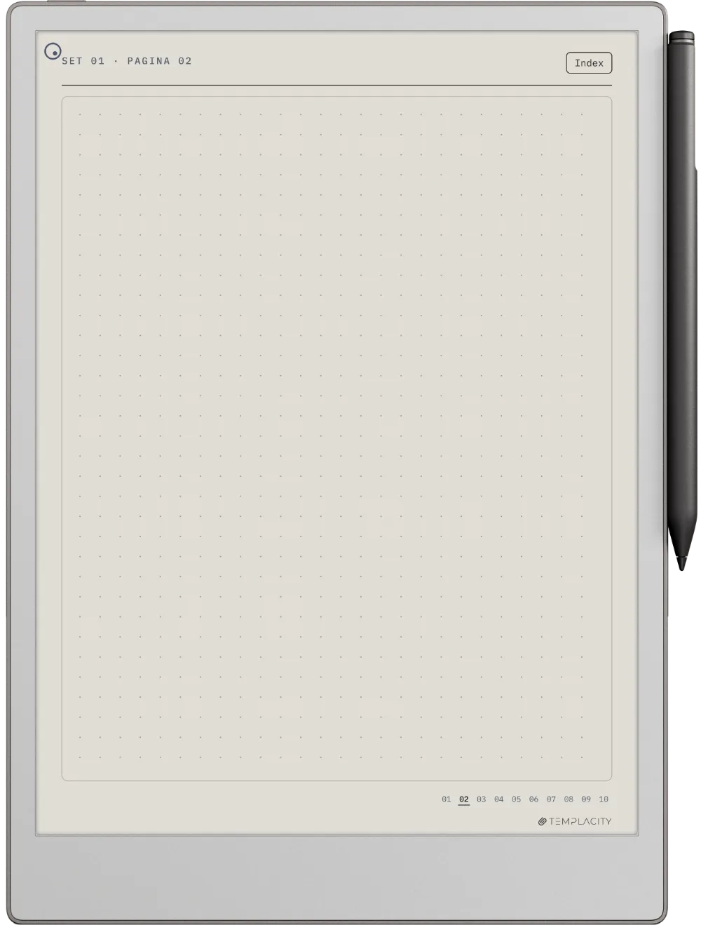 The Planner · Notebook System reMarkable Paper Pro pagina 3