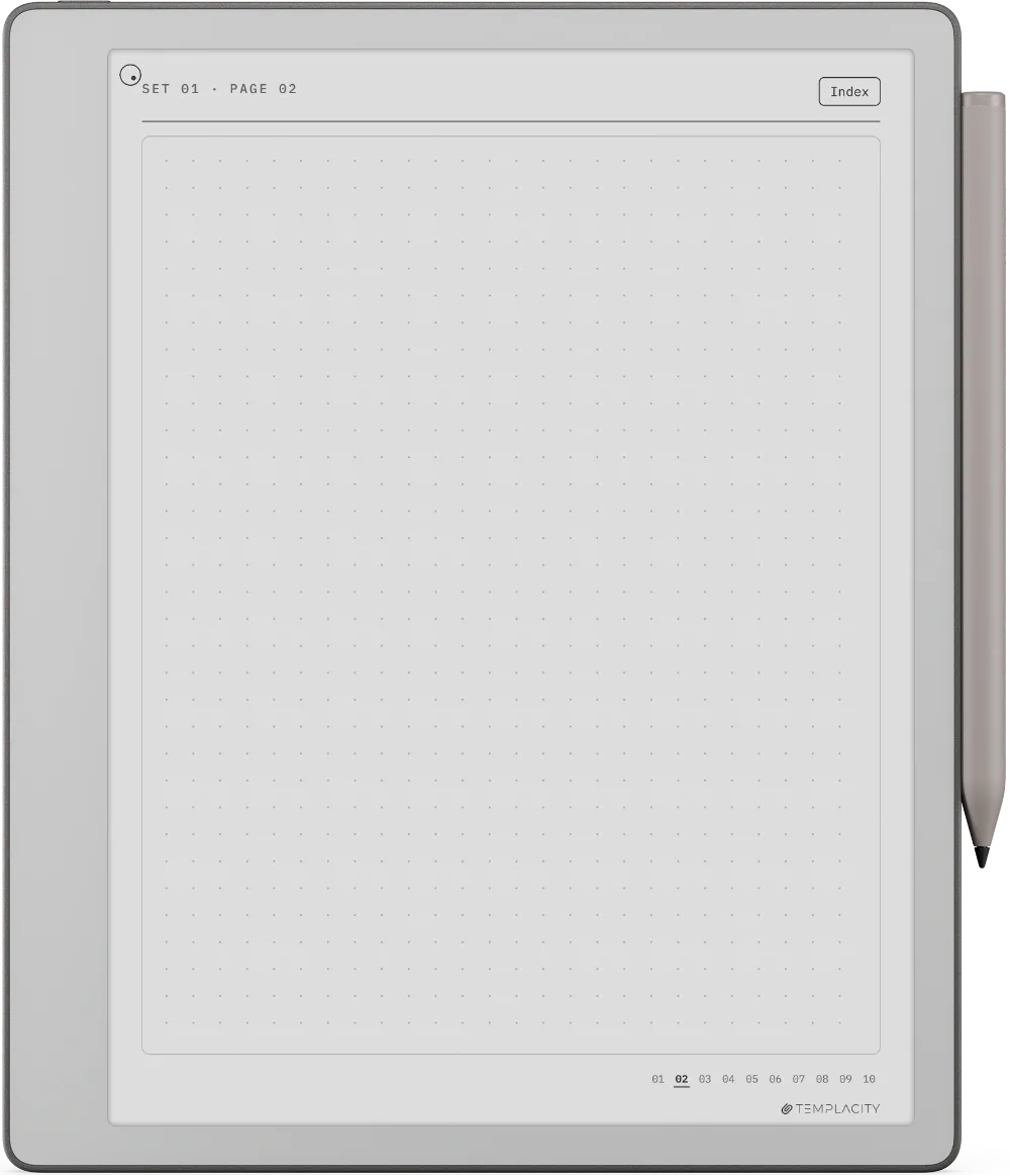 The Planner · Notebook System reMarkable Paper Pure page 3
