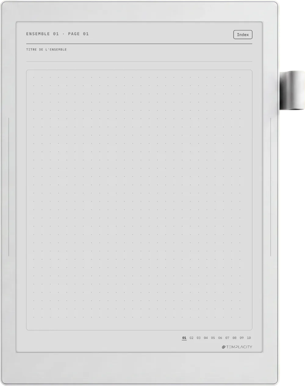 The Planner · Notebook System Supernote Manta page 2