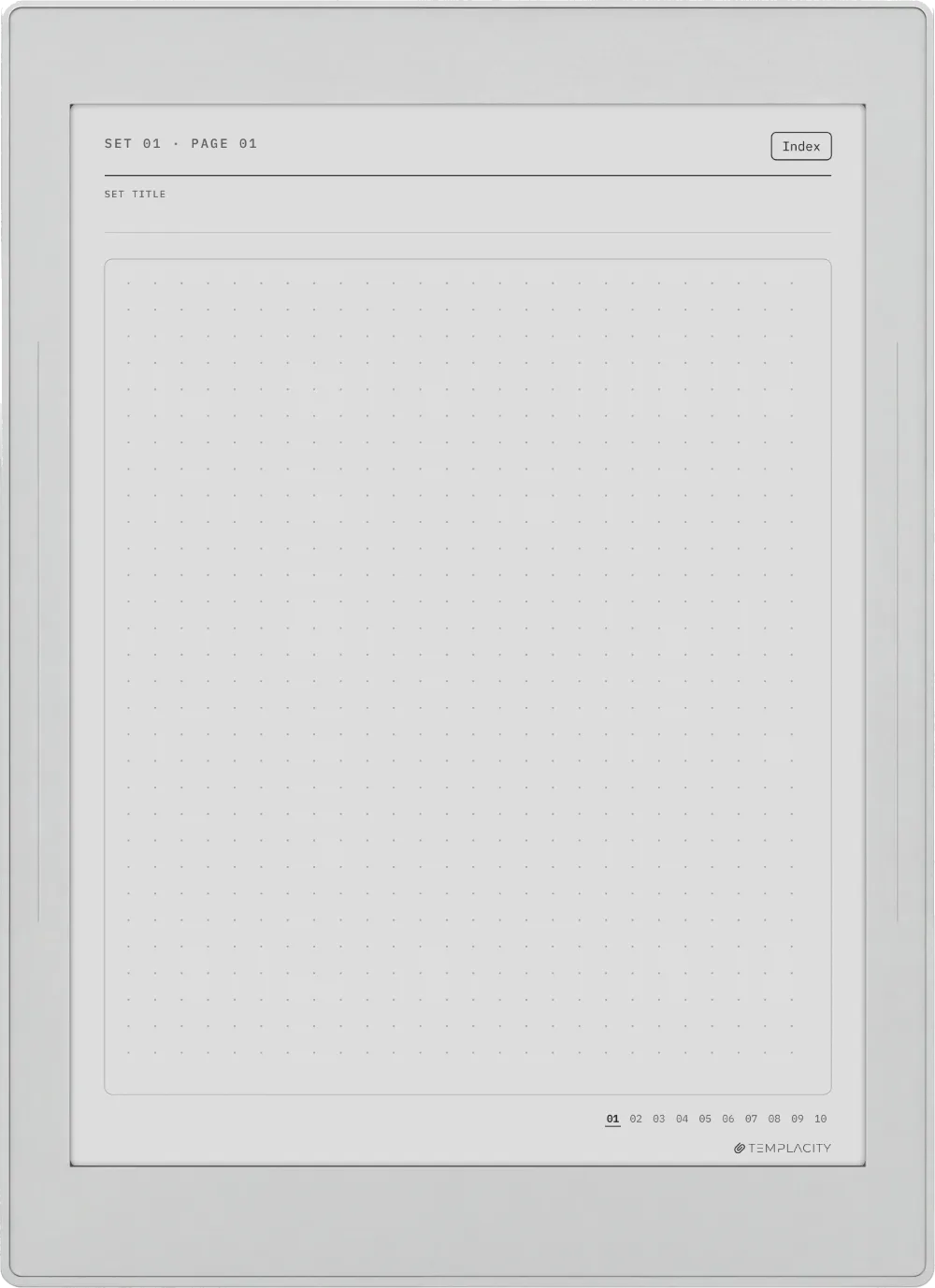The Planner · Notebook System Supernote Nomad page 2