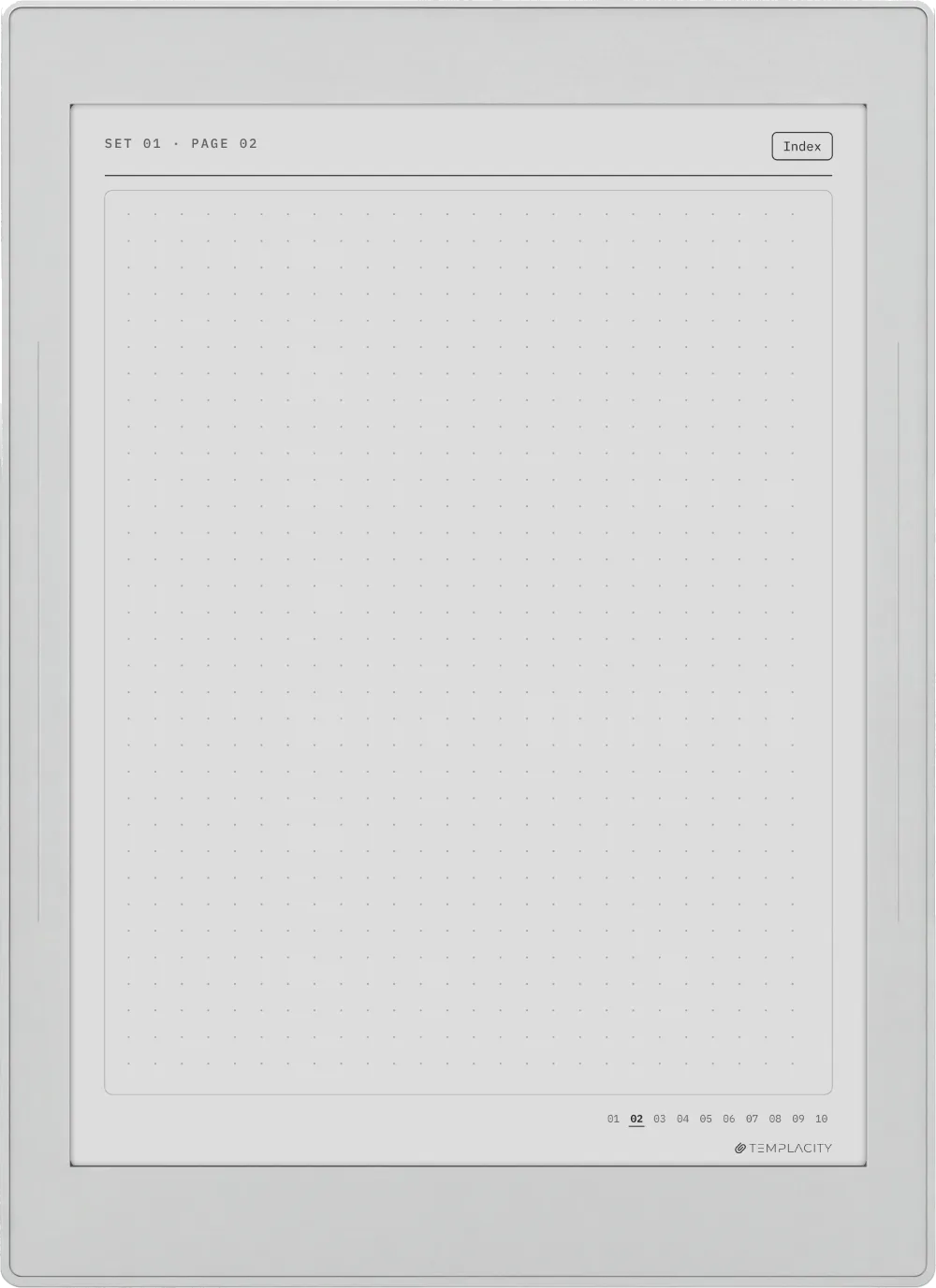 The Planner · Notebook System Supernote Nomad page 3