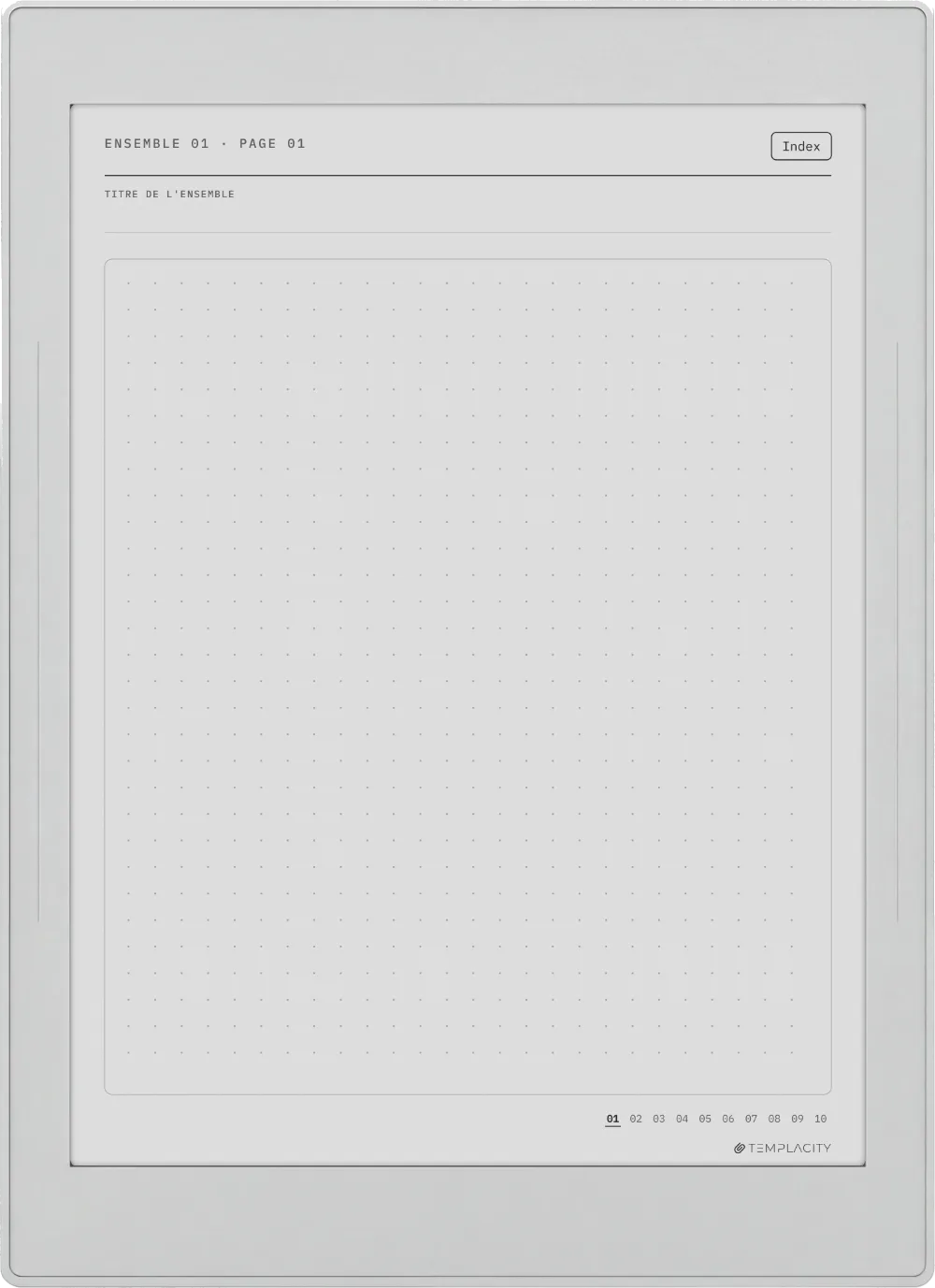 The Planner · Notebook System Supernote Nomad page 2