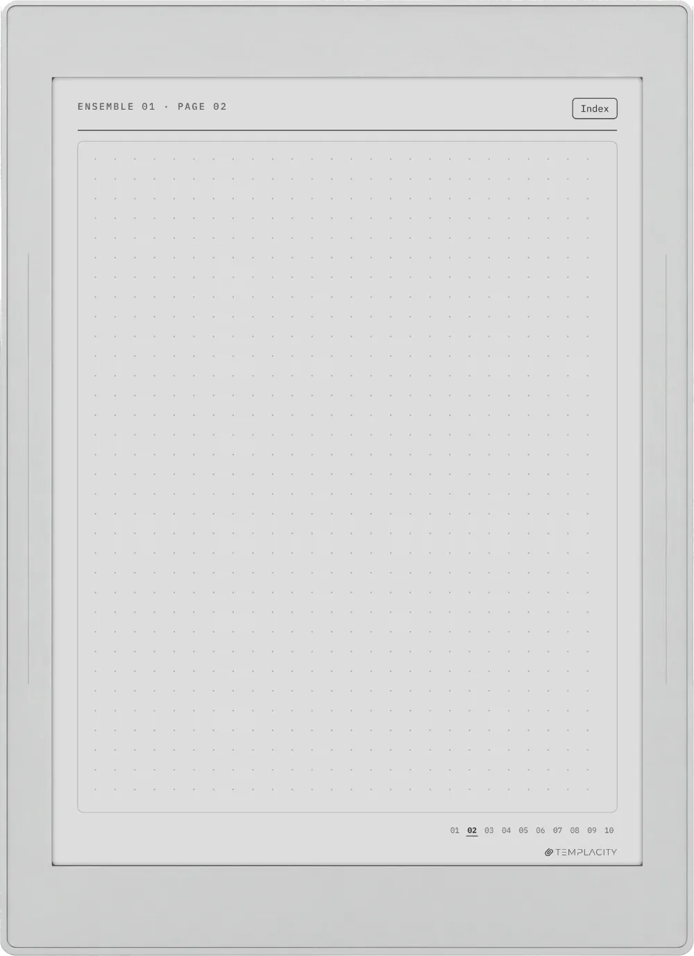 The Planner · Notebook System Supernote Nomad page 3