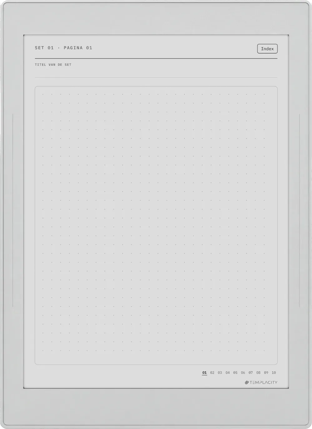 The Planner · Notebook System Supernote Nomad pagina 2