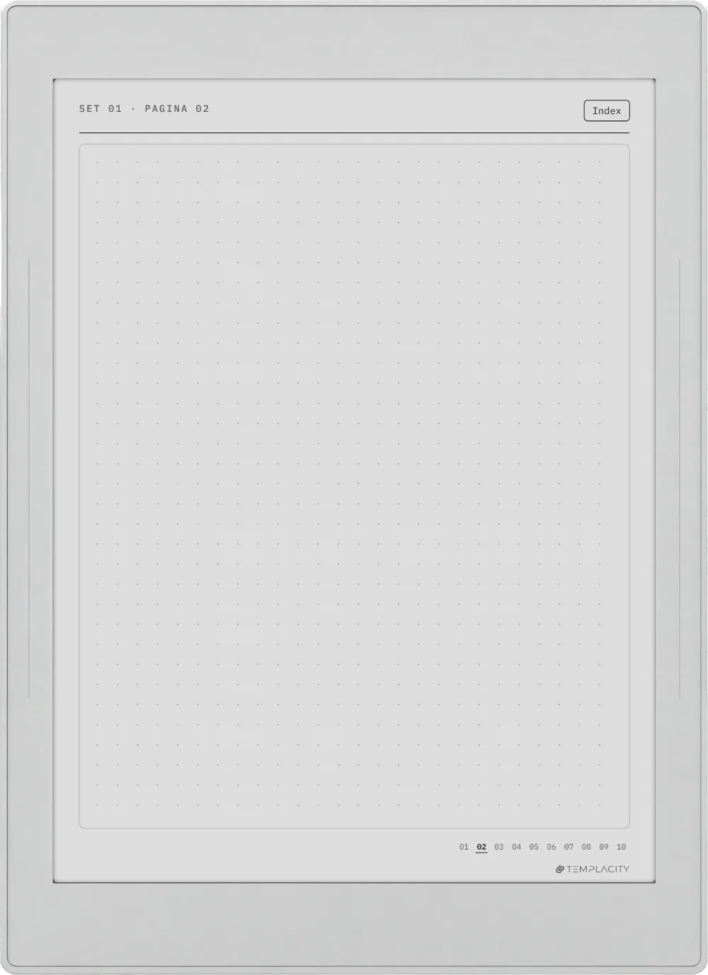 The Planner · Notebook System Supernote Nomad pagina 3
