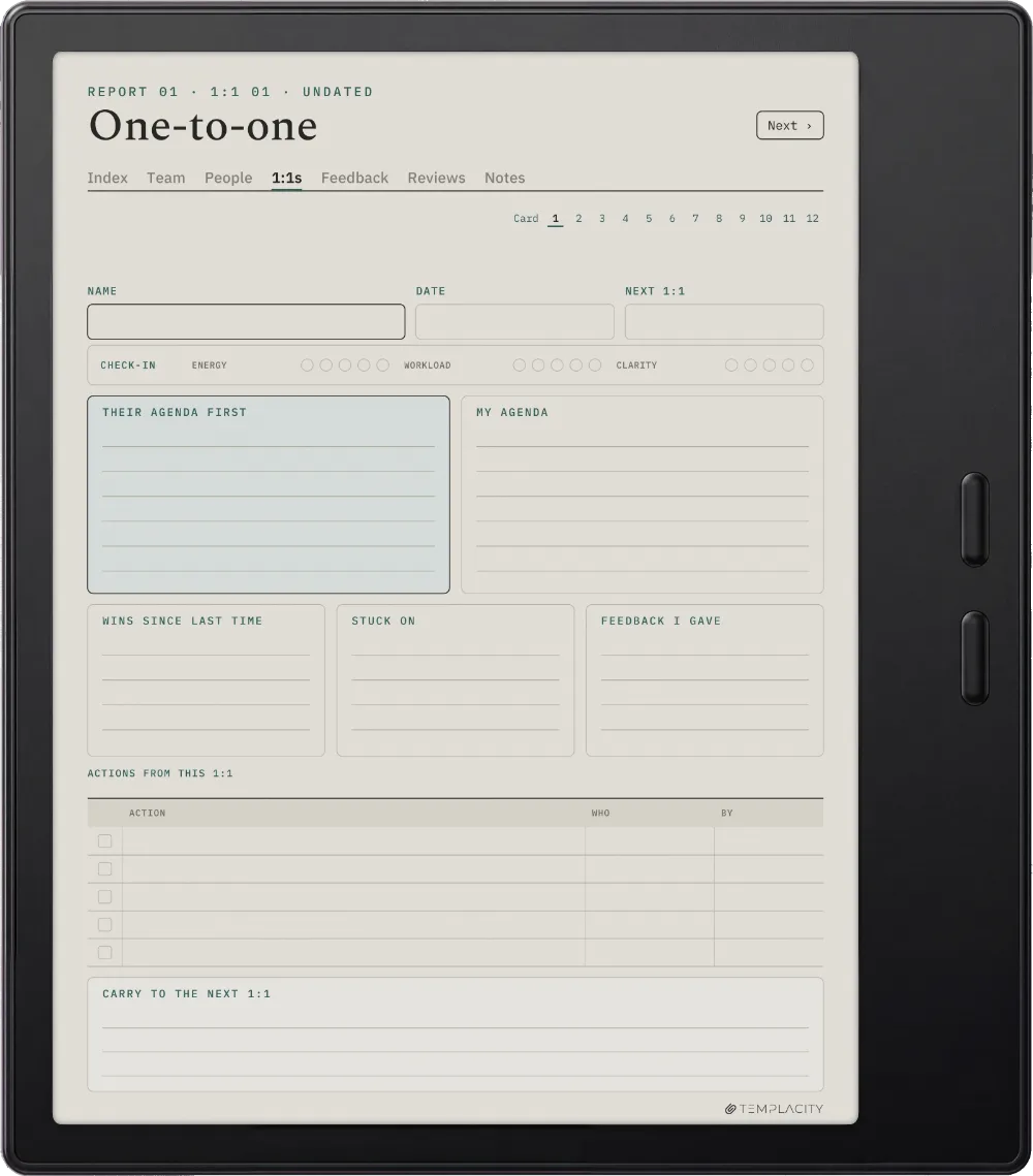 The Planner on the Boox Go Color 7 (Gen II)
