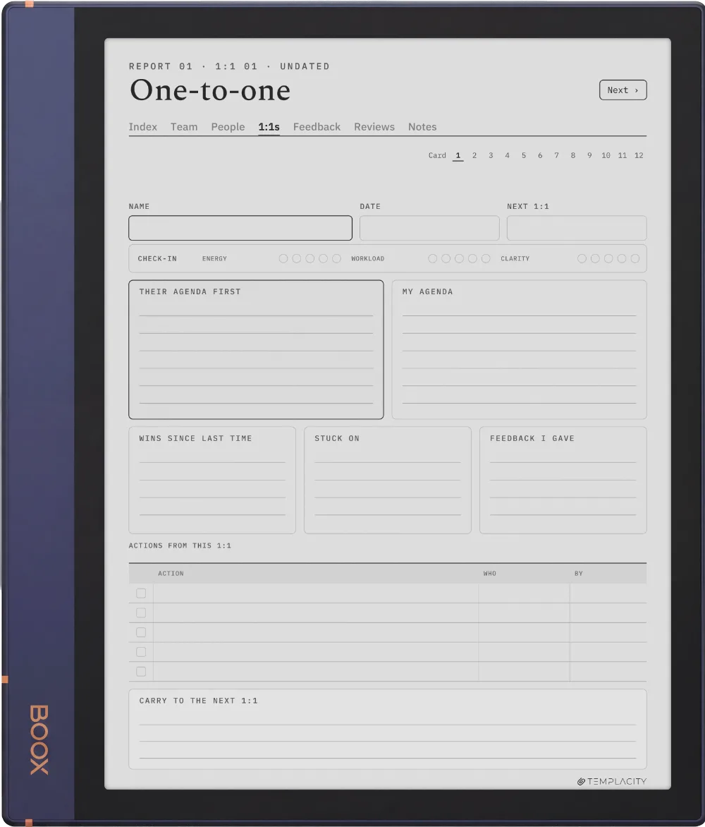 The Planner · People Manager Boox Note Air2 page 3