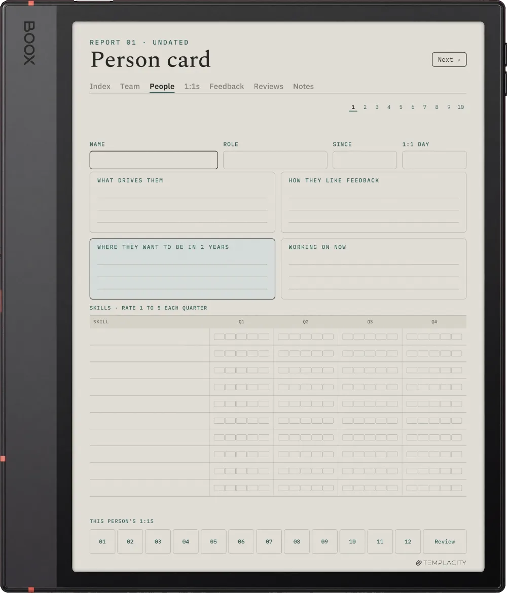 The Planner · People Manager Boox Note Air5 C page 2