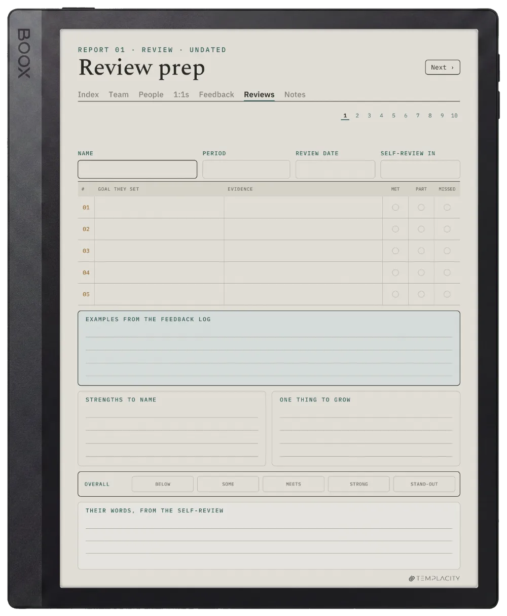 The Planner · People Manager Boox Tab Ultra C Pro page 5