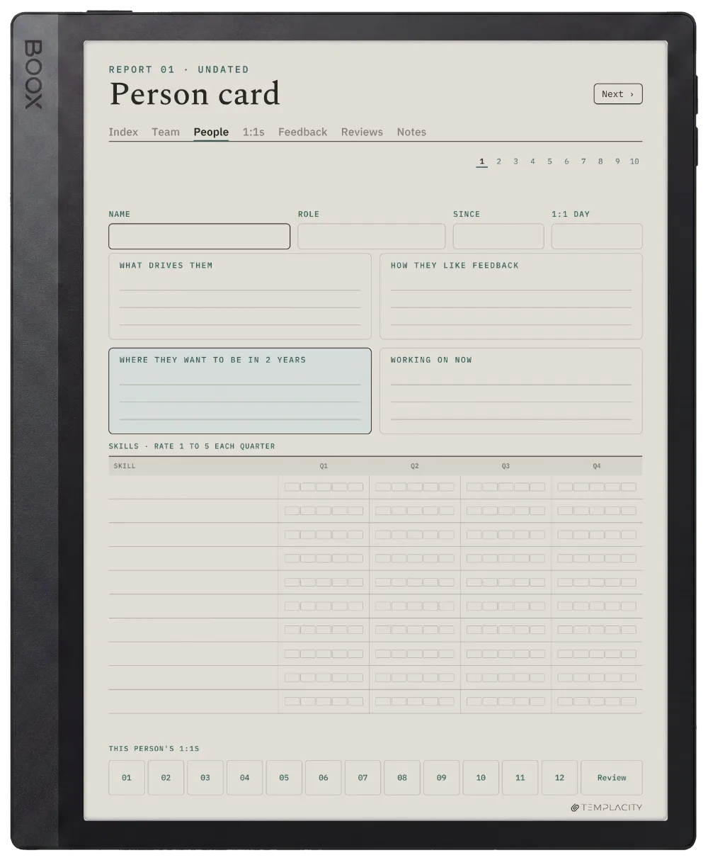The Planner · People Manager Boox Tab Ultra C Pro page 2