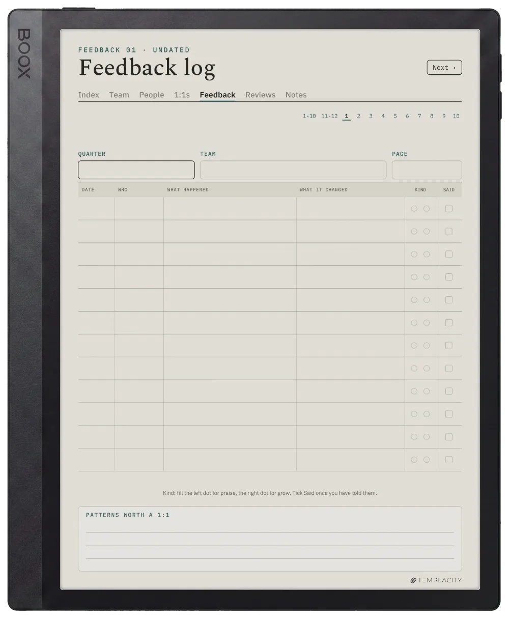 The Planner · People Manager Boox Tab Ultra C Pro page 4