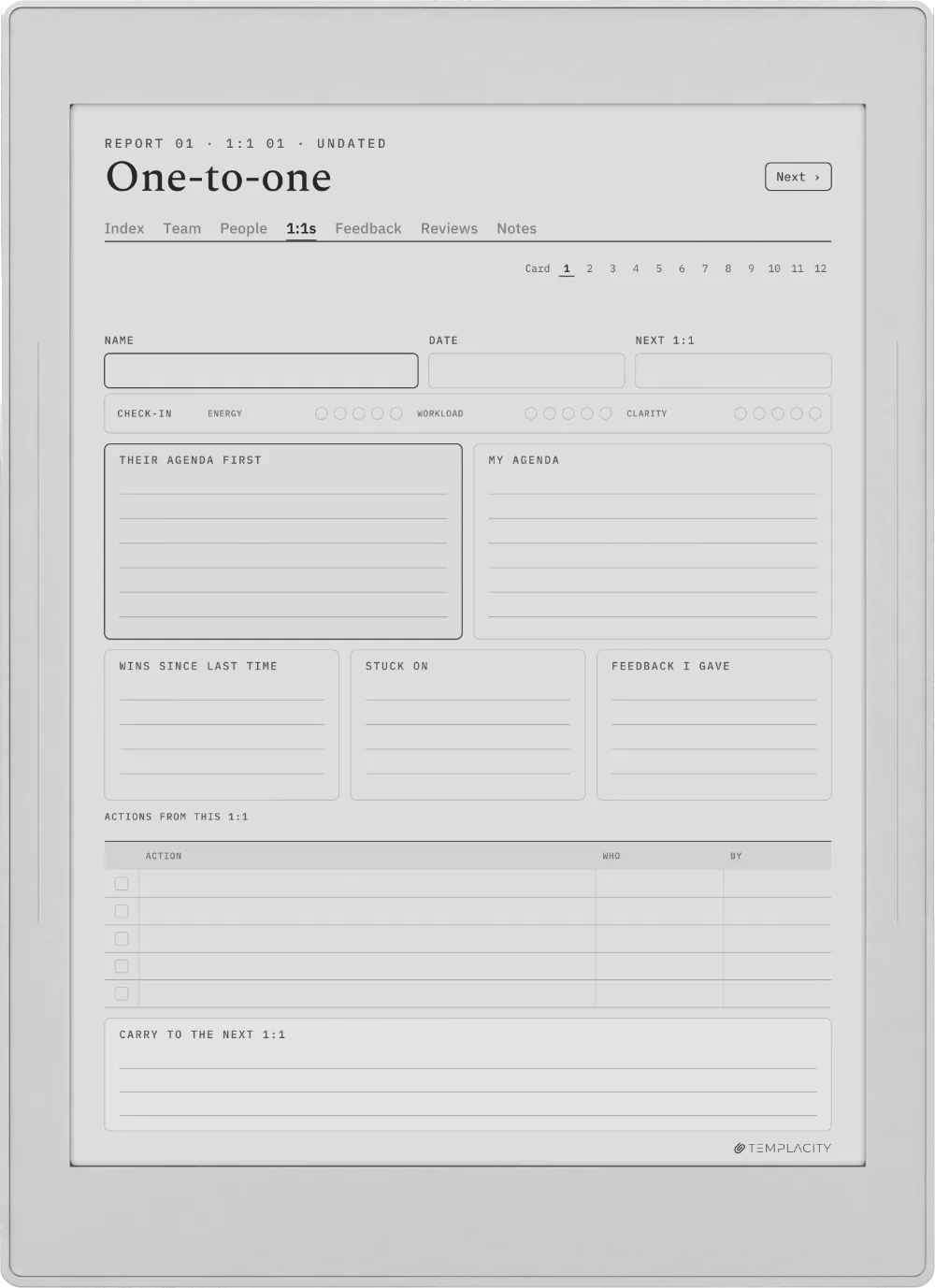 The Planner on the Supernote Nomad