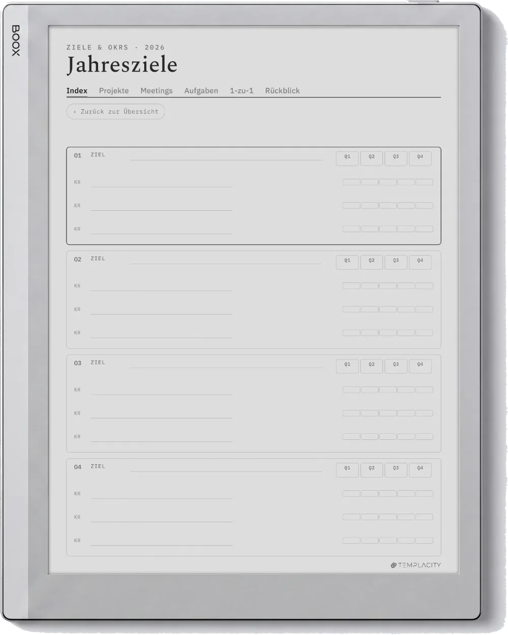The Planner · Work Boox Go 10.3 Seite 4