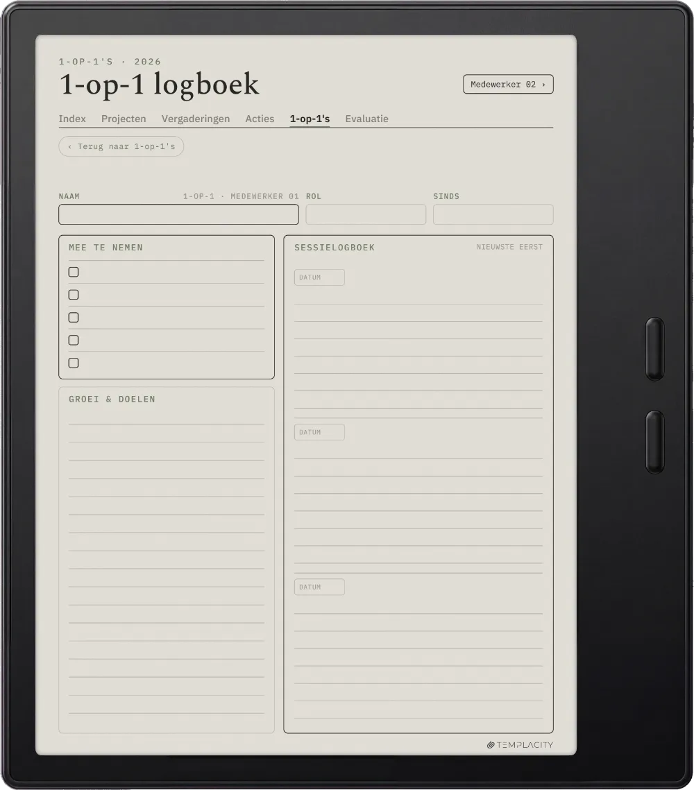 The Planner · Werk Boox Go Color 7 (Gen II) pagina 5