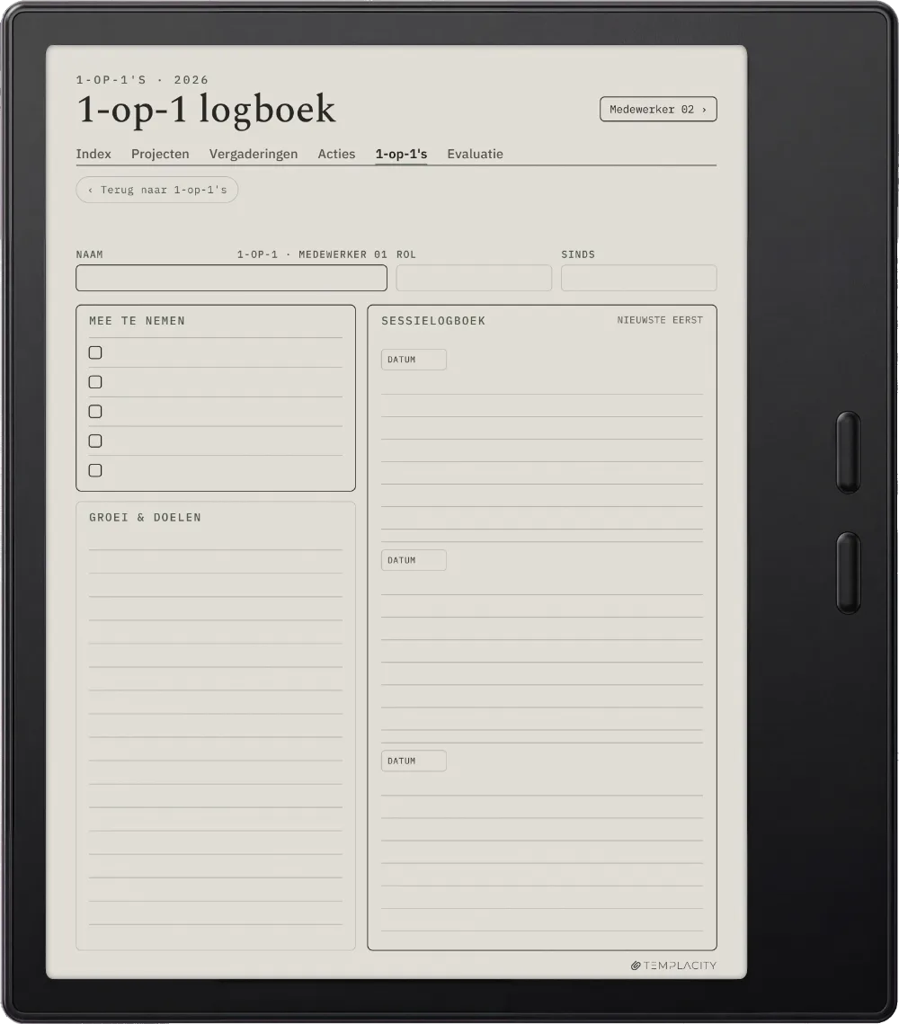 The Planner · Werk Boox Go Color 7 (Gen II) pagina 5