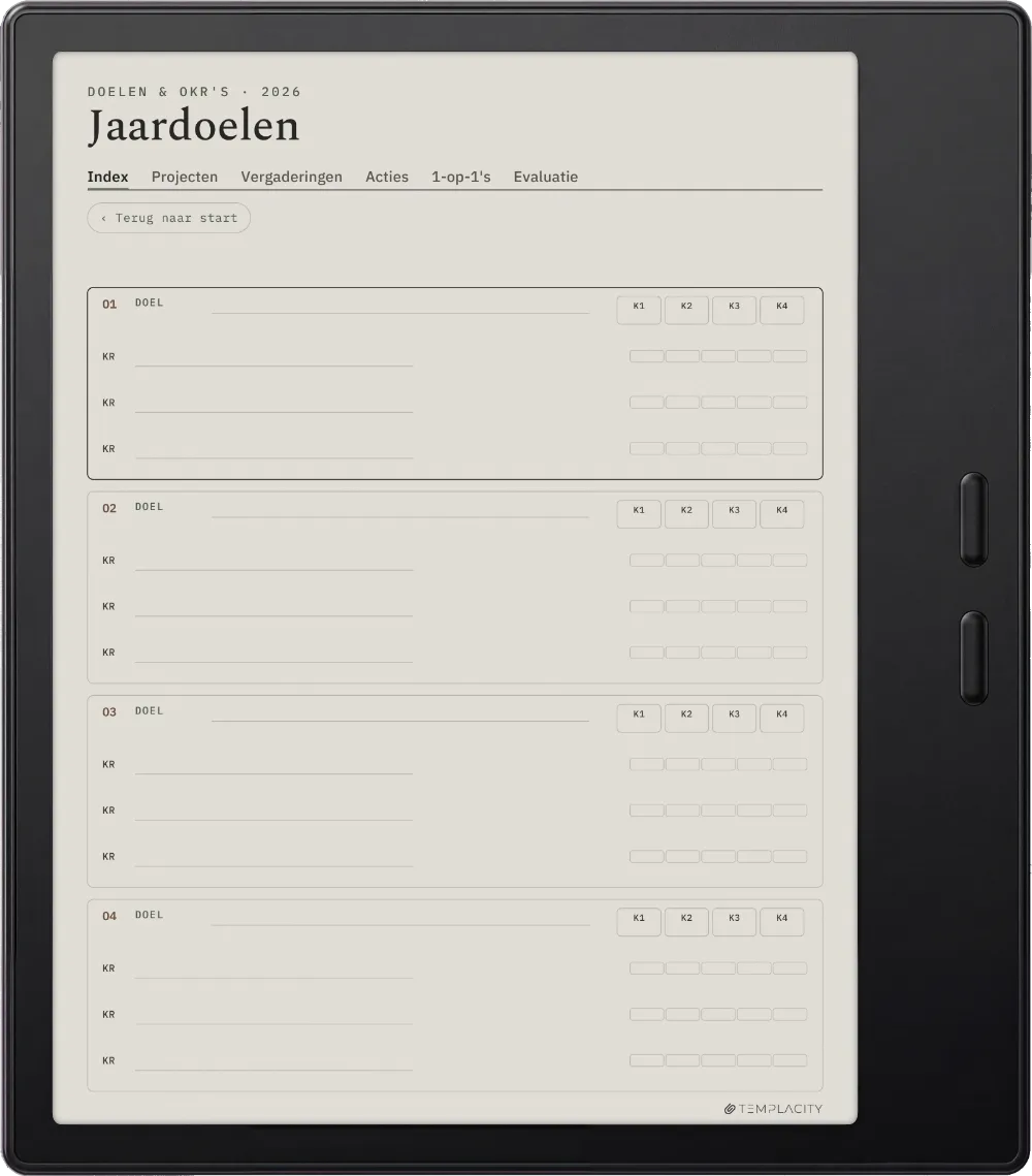The Planner · Werk Boox Go Color 7 (Gen II) pagina 4