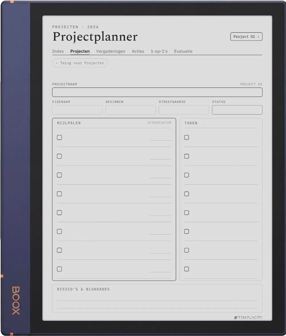 The Planner Het projectendashboard
