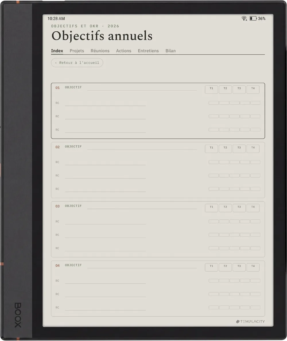 The Planner · Work Boox Note Air4 C page 4