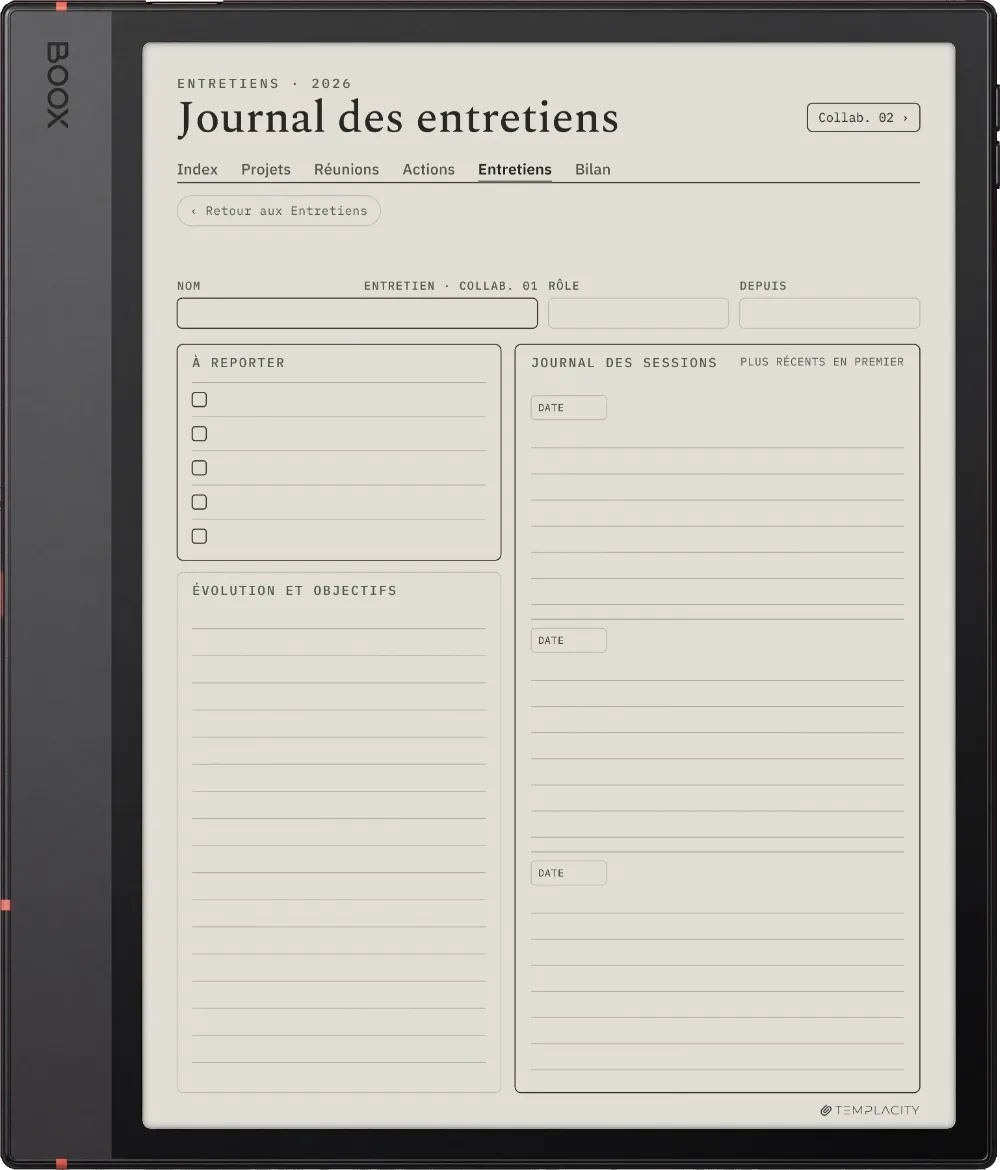 The Planner · Work Boox Note Air5 C page 5