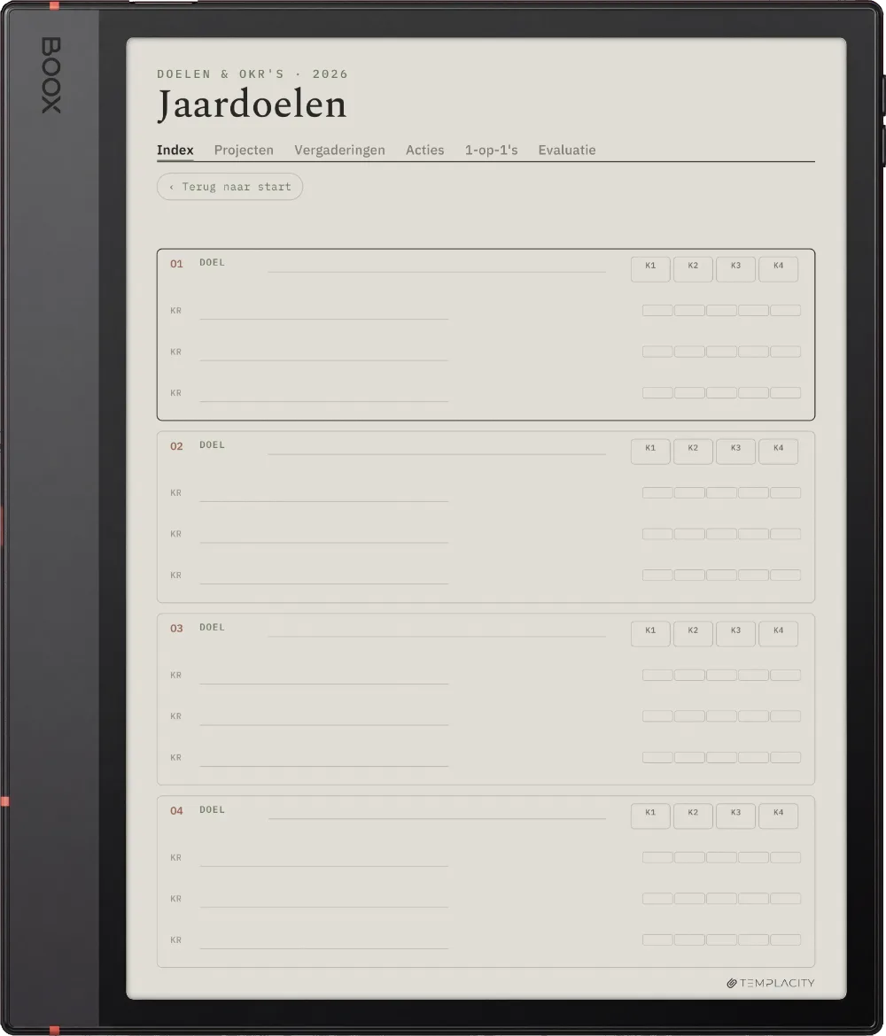 The Planner · Werk Boox Note Air5 C pagina 4