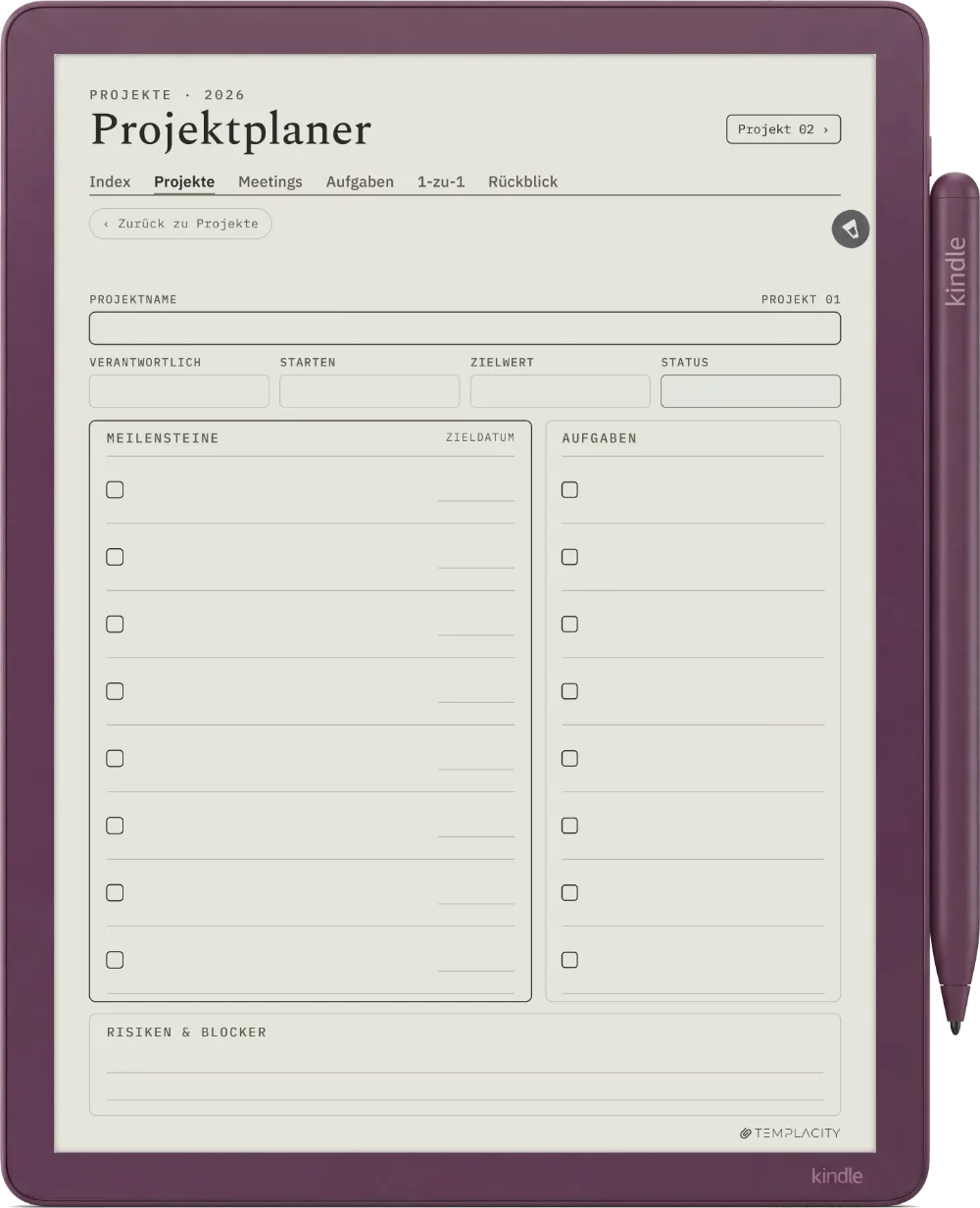 Der Planer: Das Projekt-Dashboard
