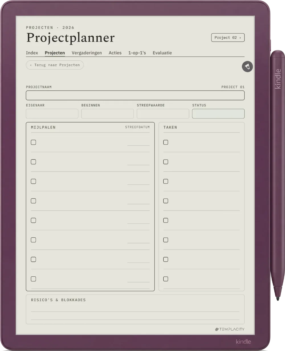 The Planner Het projectendashboard