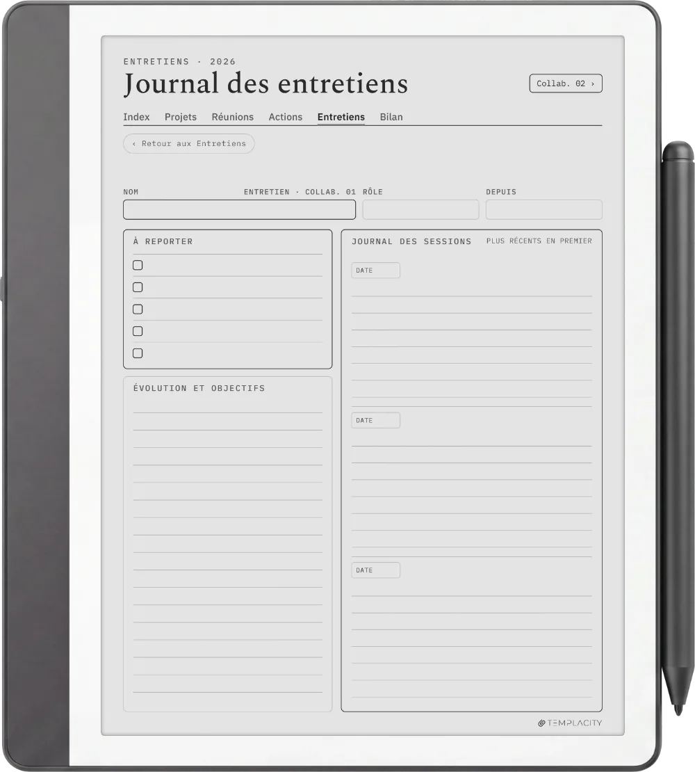 The Planner · Work Kindle Scribe page 5