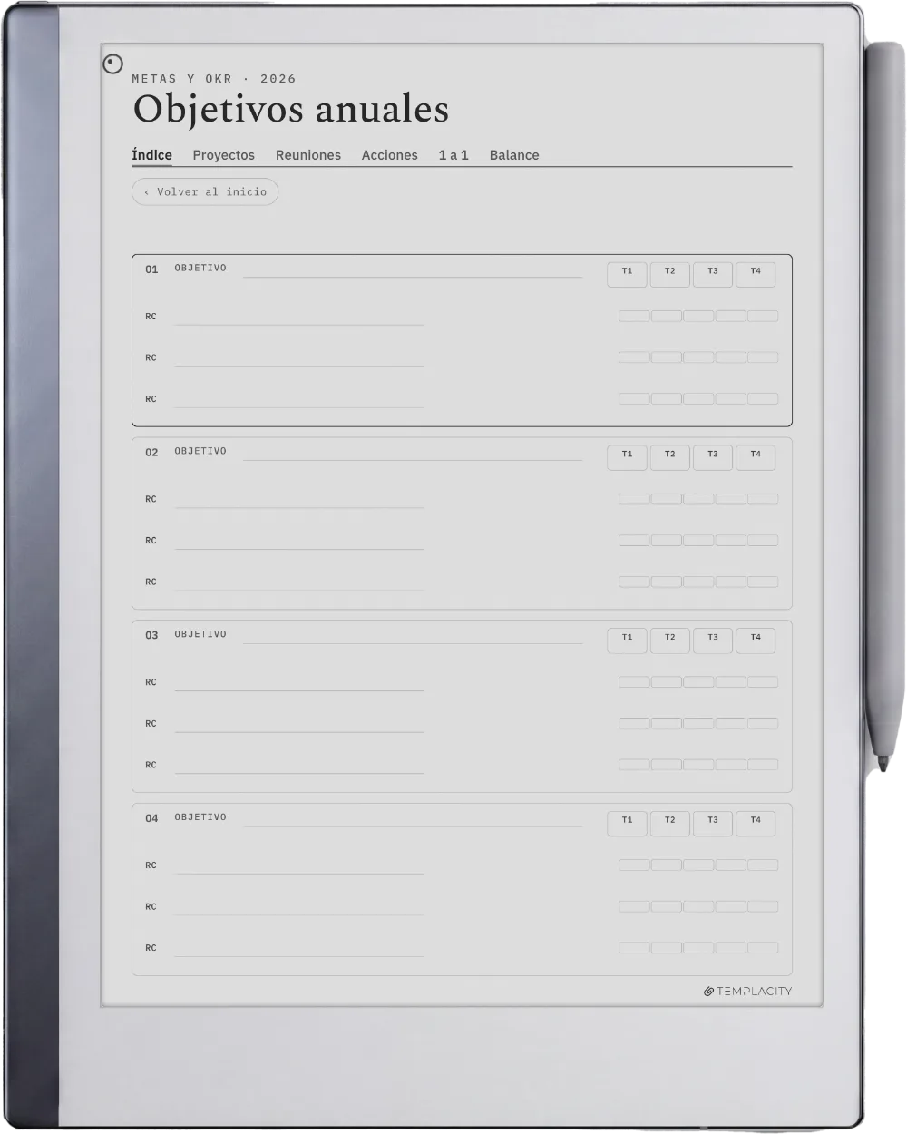 The Planner · Trabajo reMarkable 2 página 4