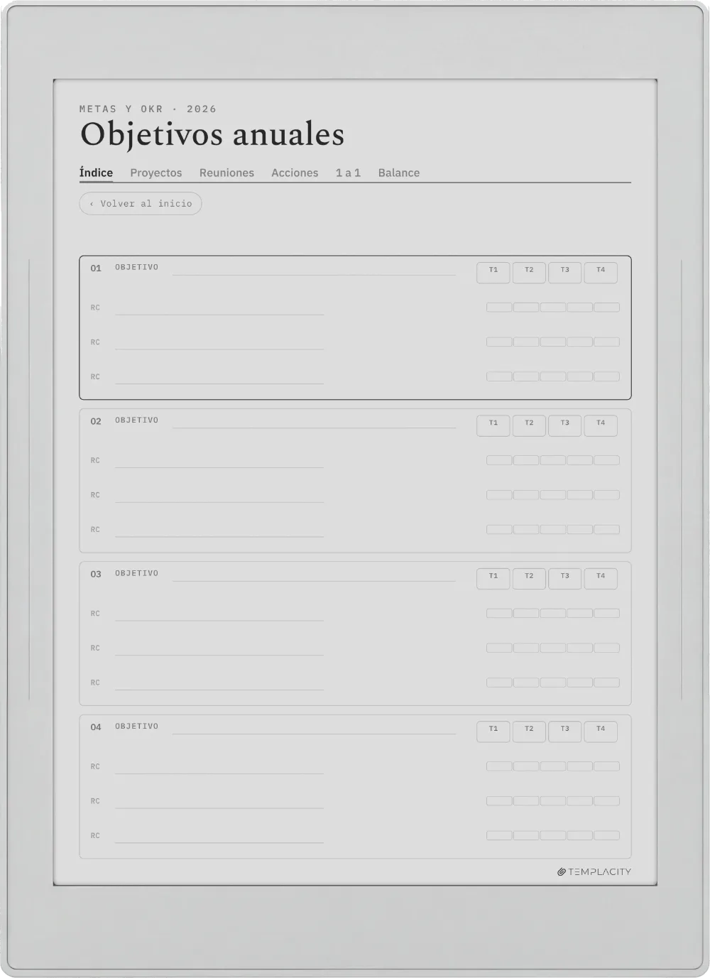 The Planner · Trabajo Supernote Nomad página 4