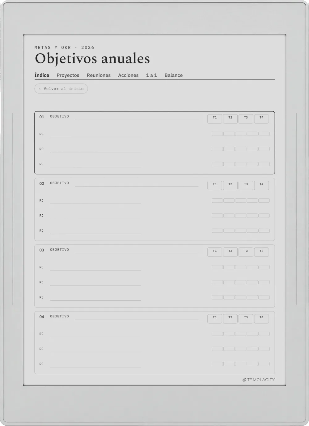 The Planner · Trabajo Supernote Nomad página 4