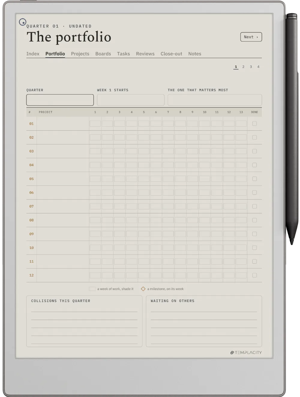 Project Portfolio System