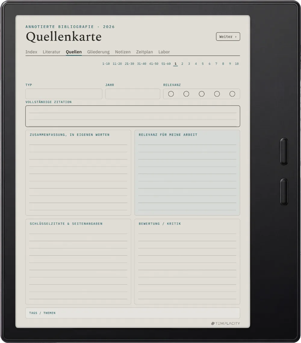 The Planner · Forschung Boox Go Color 7 (Gen II) Seite 2