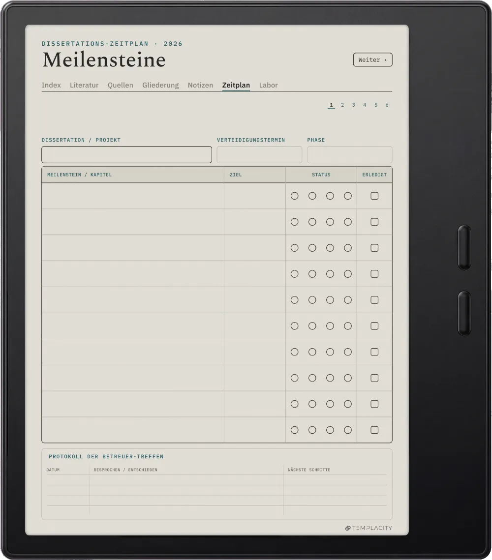 The Planner · Forschung Boox Go Color 7 (Gen II) Seite 4