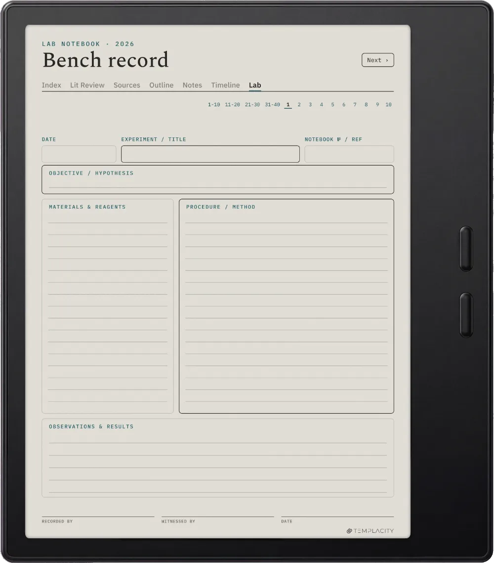 The Planner · Research Boox Go Color 7 (Gen II) page 5