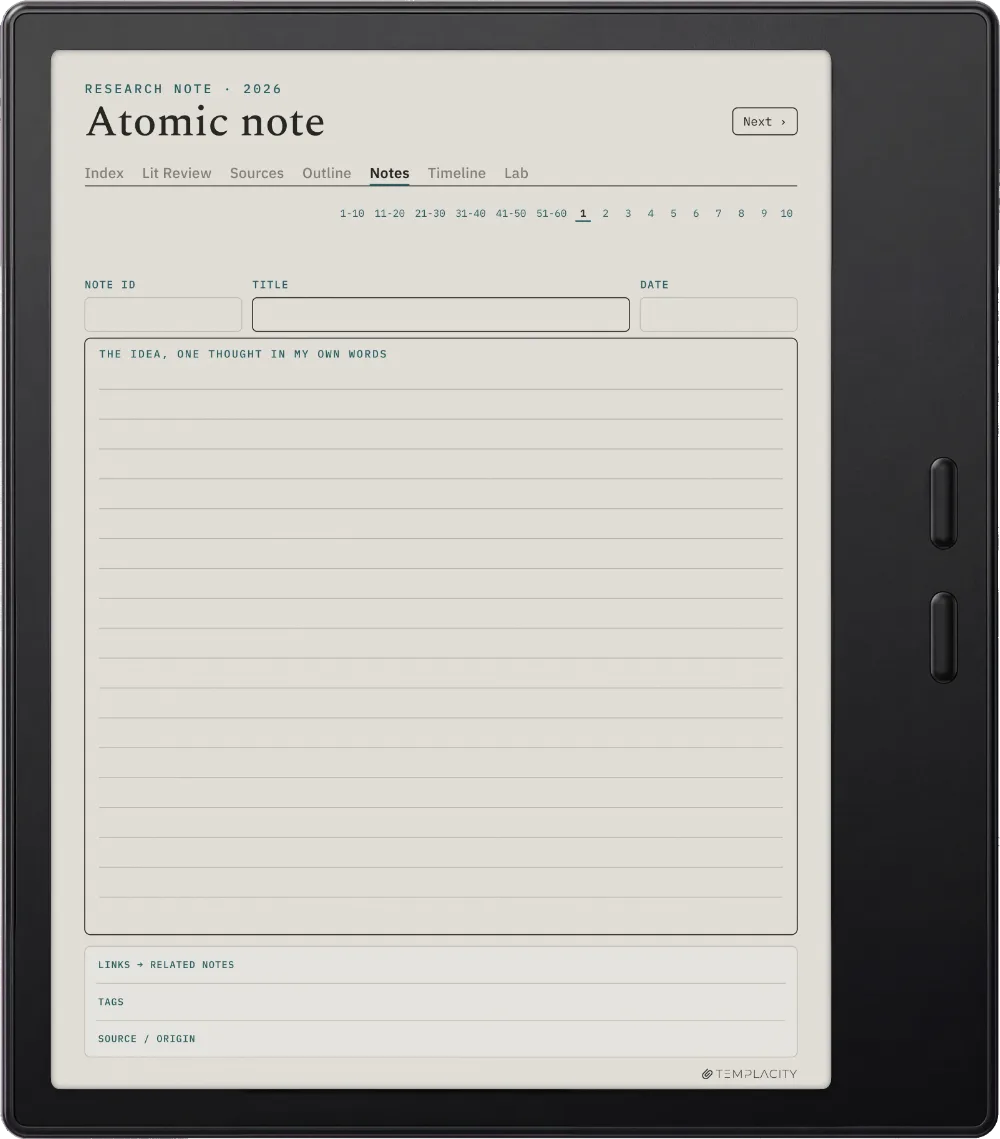 The Planner · Research Boox Go Color 7 (Gen II) page 3