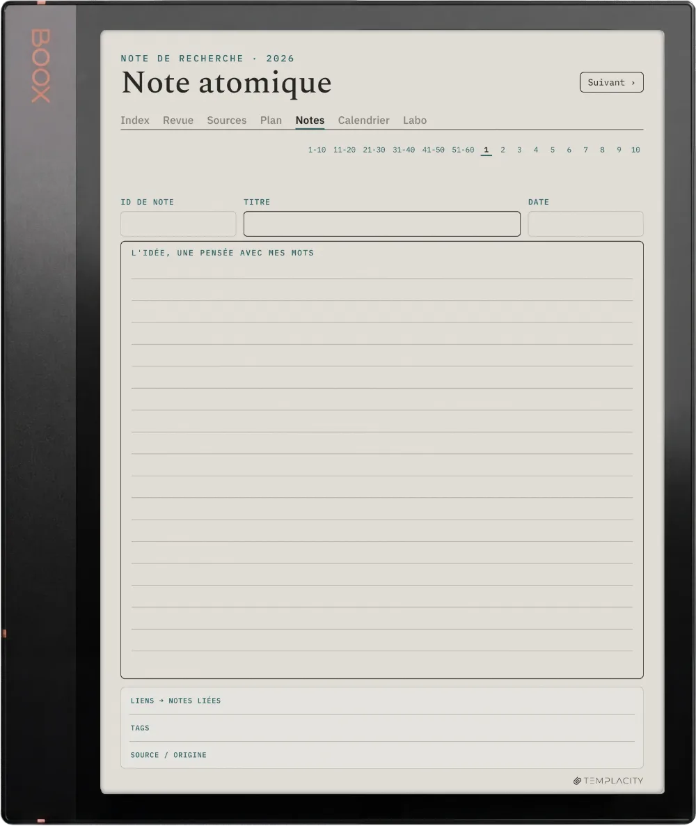 The Planner · Recherche Boox Note Air3 C page 3