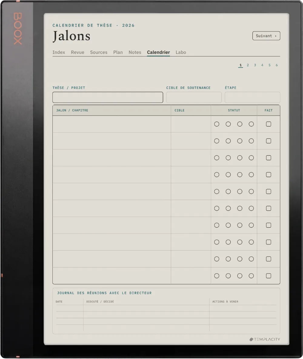 The Planner · Recherche Boox Note Air3 C page 4