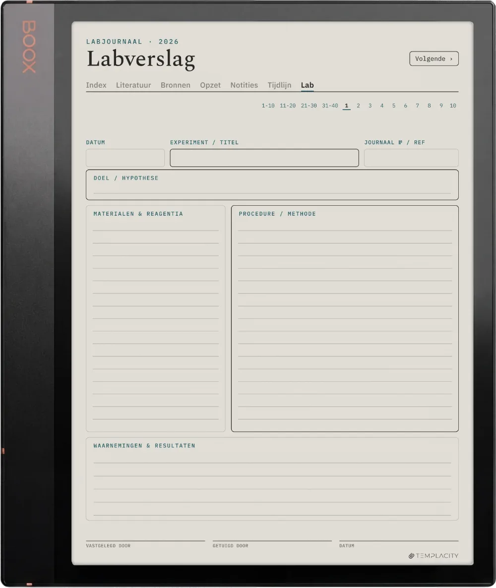 The Planner · Onderzoek Boox Note Air3 C pagina 5