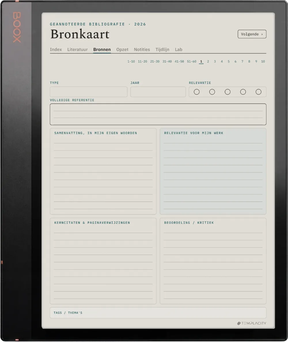 The Planner · Onderzoek Boox Note Air3 C pagina 2