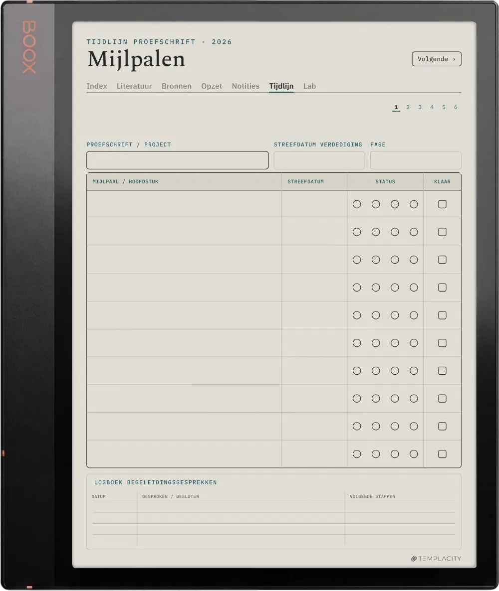 The Planner · Onderzoek Boox Note Air3 C pagina 4