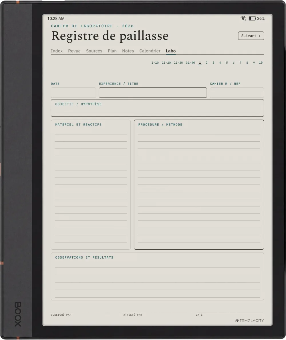 The Planner · Recherche Boox Note Air4 C page 5