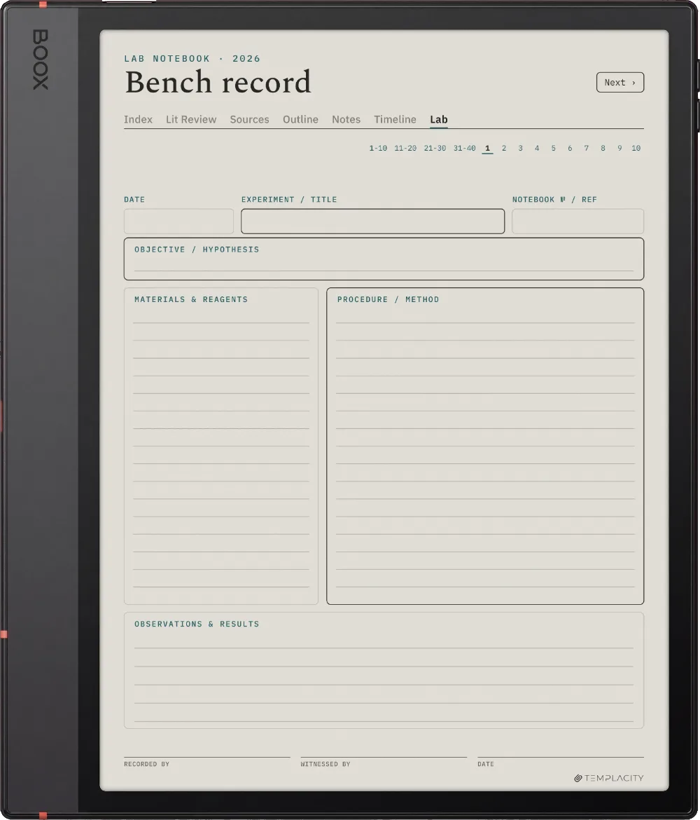 The Planner · Research Boox Note Air5 C page 5
