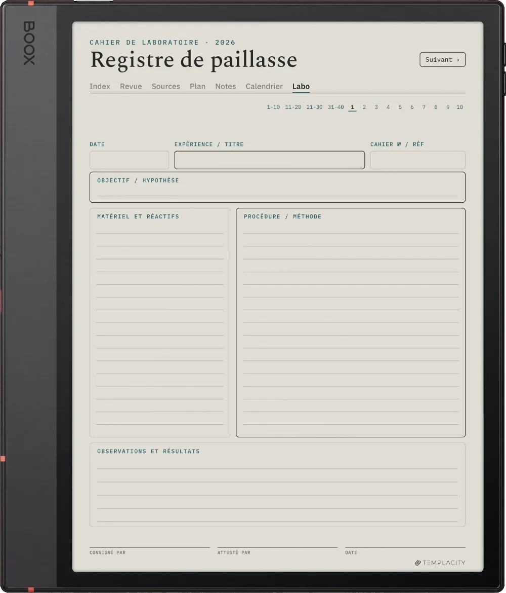 The Planner · Recherche Boox Note Air5 C page 5