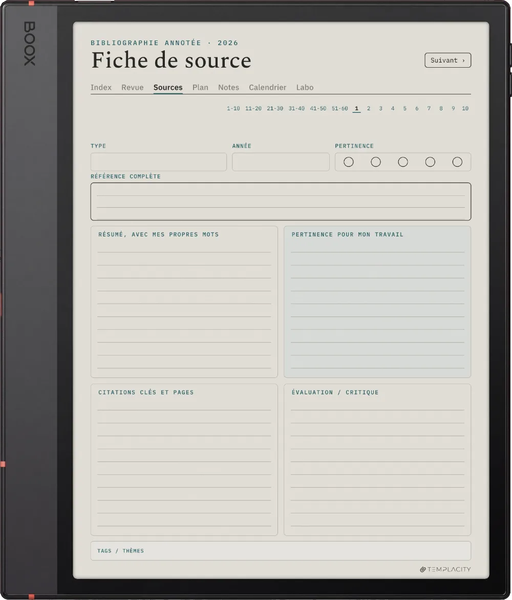 The Planner · Recherche Boox Note Air5 C page 2